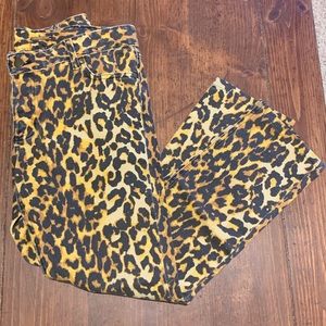 Rebecca Minkoff Leopard Slim-Skinny Jeans